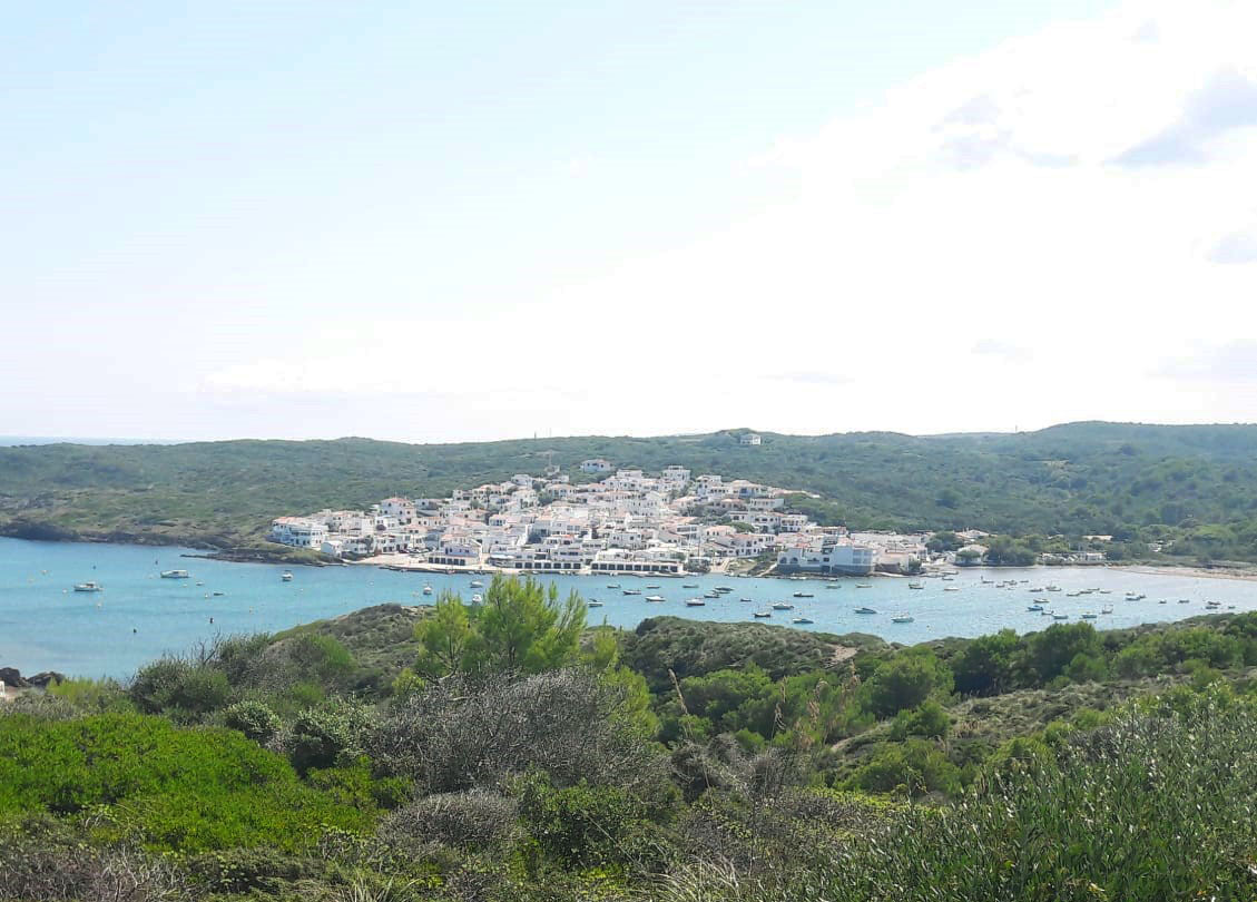 The views from coastal walk in Menorca