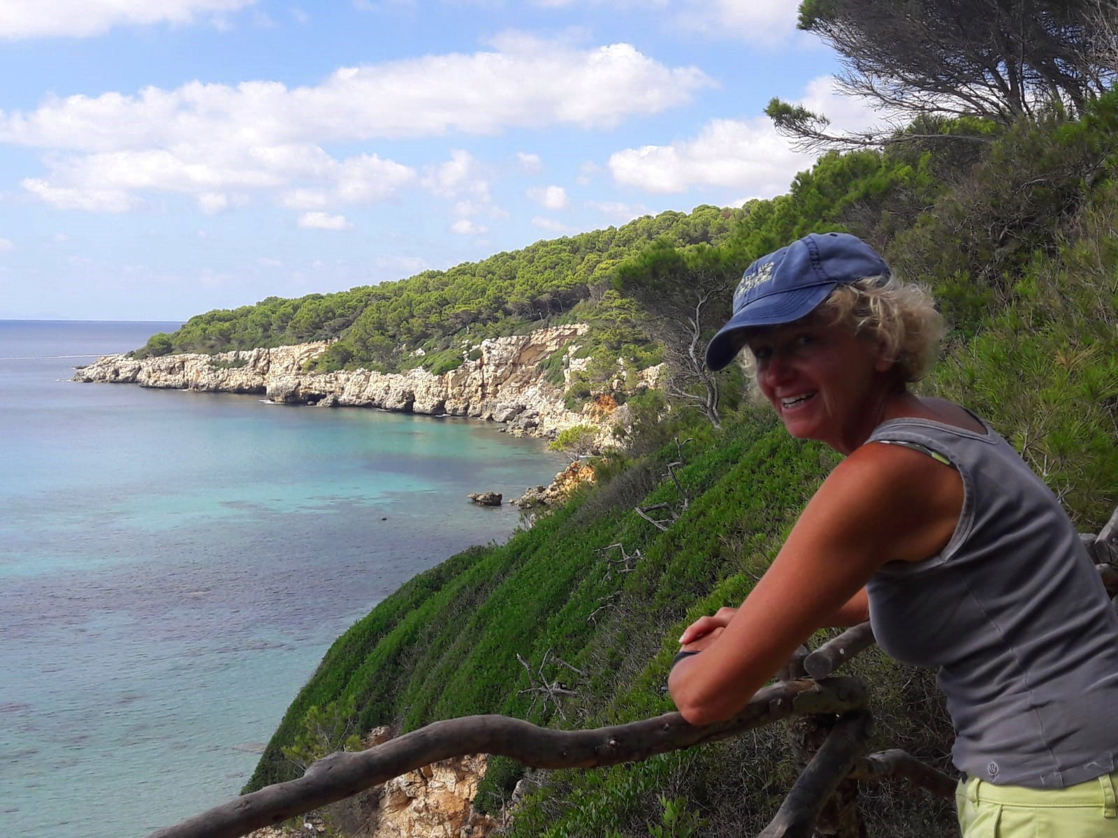 Lin with coastal views in Menorca