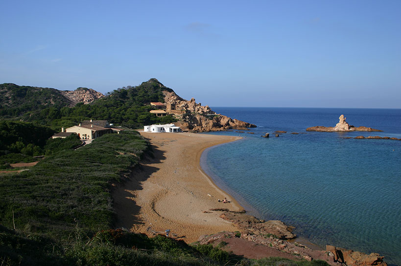 Cala Pregonda in Menorca