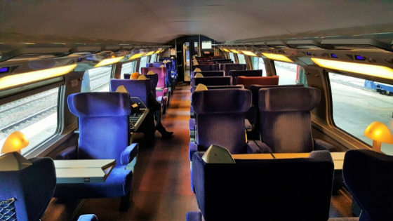 Inside the Renfe SNCF 