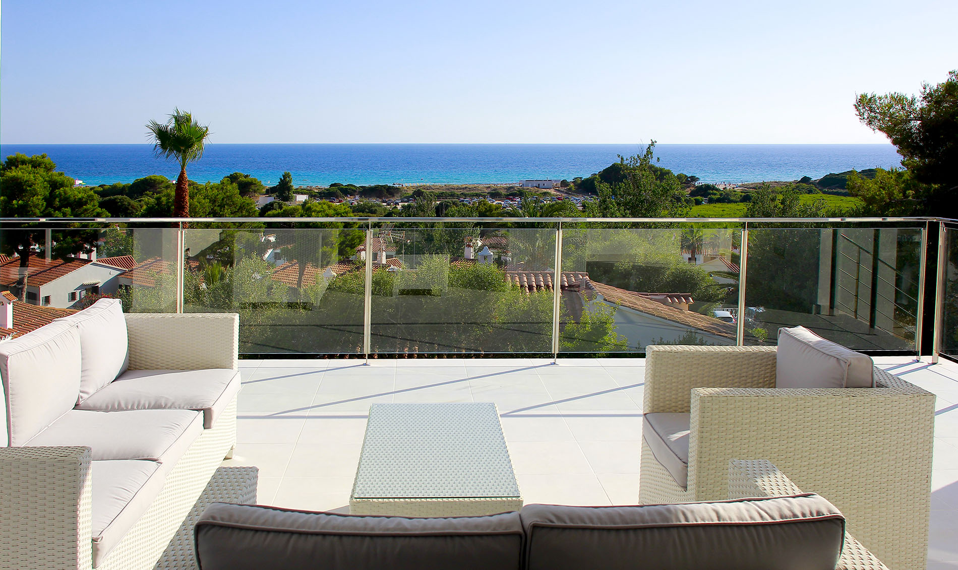 Villa near Son Bou with Sea Views