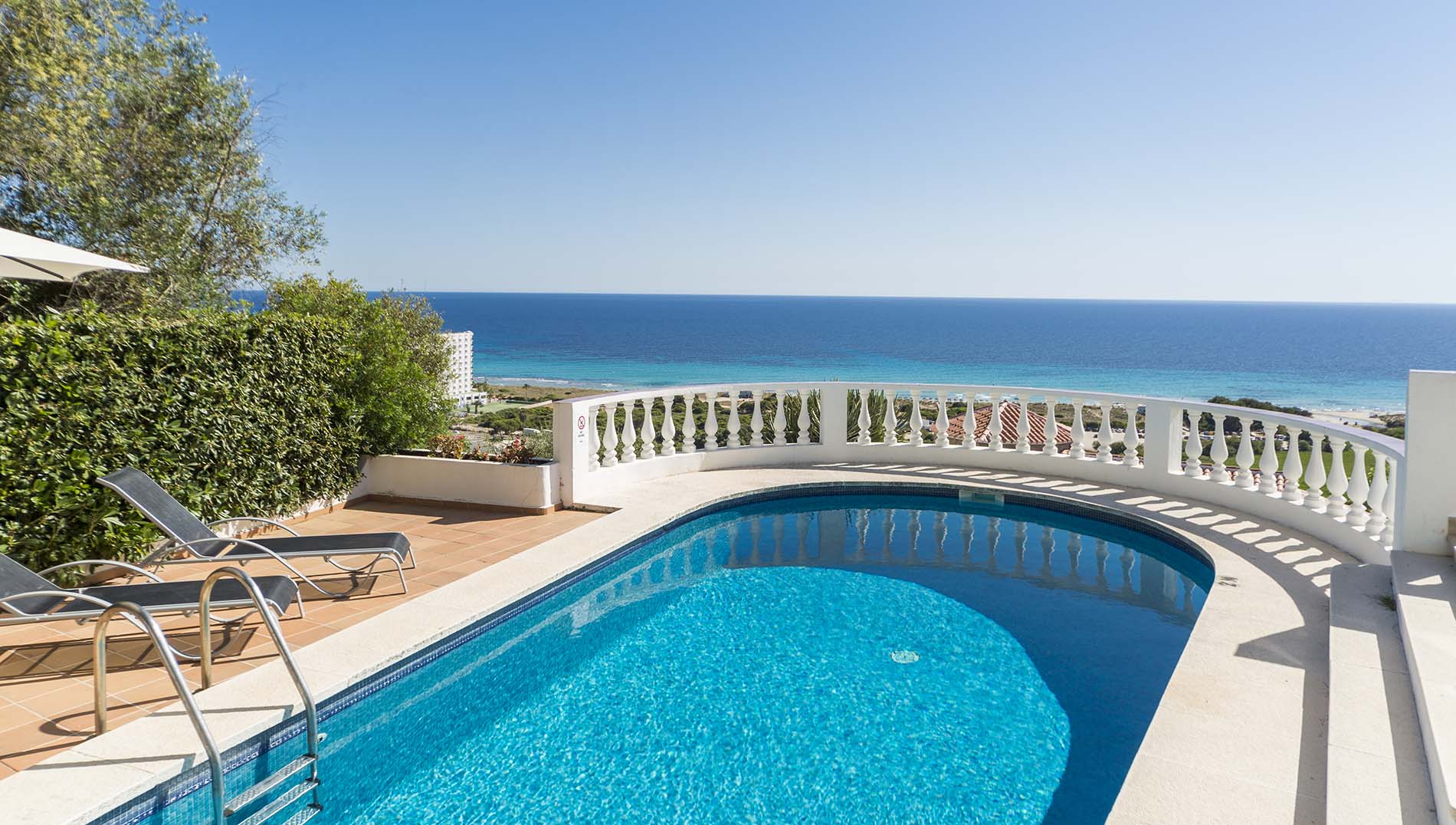 Villa near Son Bou with Sea Views